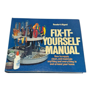 1978 Readers Digest FIX-IT-YOURSELF MANUAL Hardcover Book